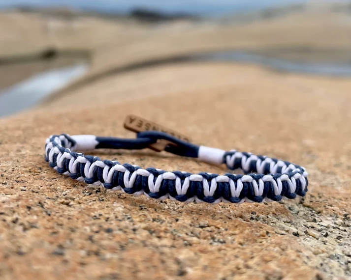 CleanSea - Wavy 1 KG Havsblå & Saltvit M
